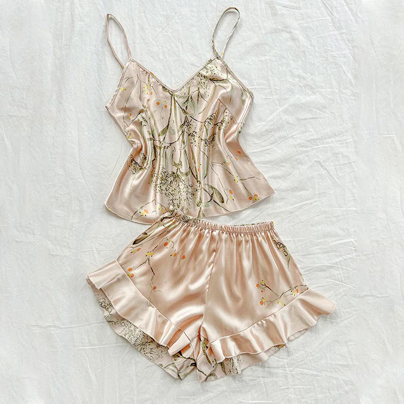 Oriental Bloom Camisole Set