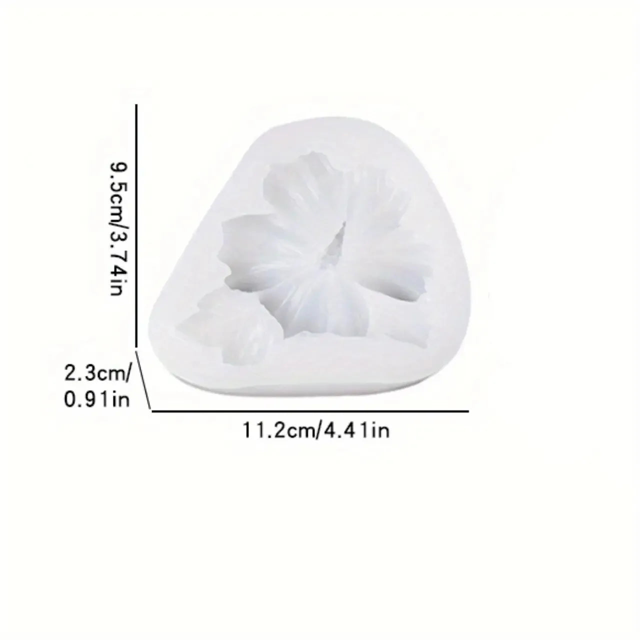 Royal Bloom Rose 3D Mold
