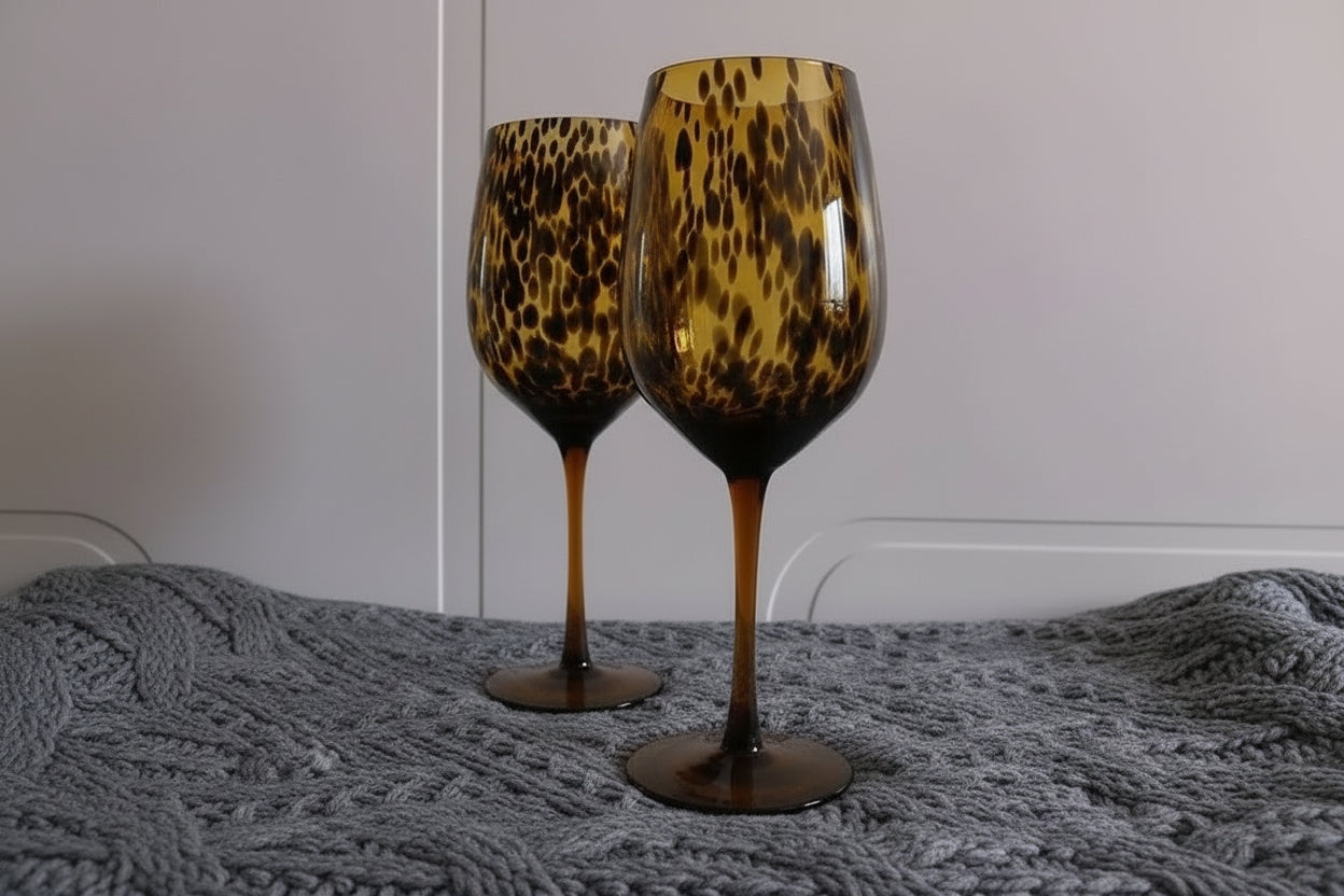 Imperial Wild Leopard Glass