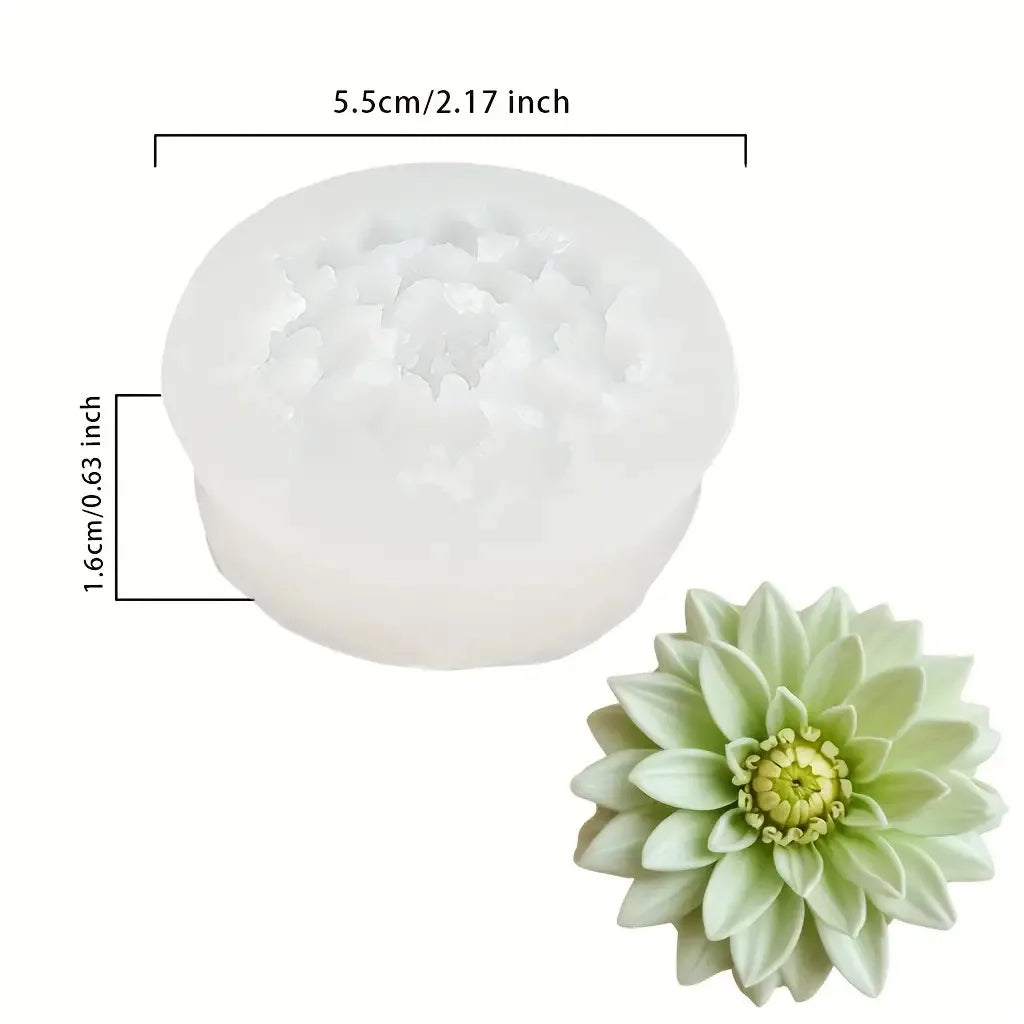 Royal Bloom Rose 3D Mold