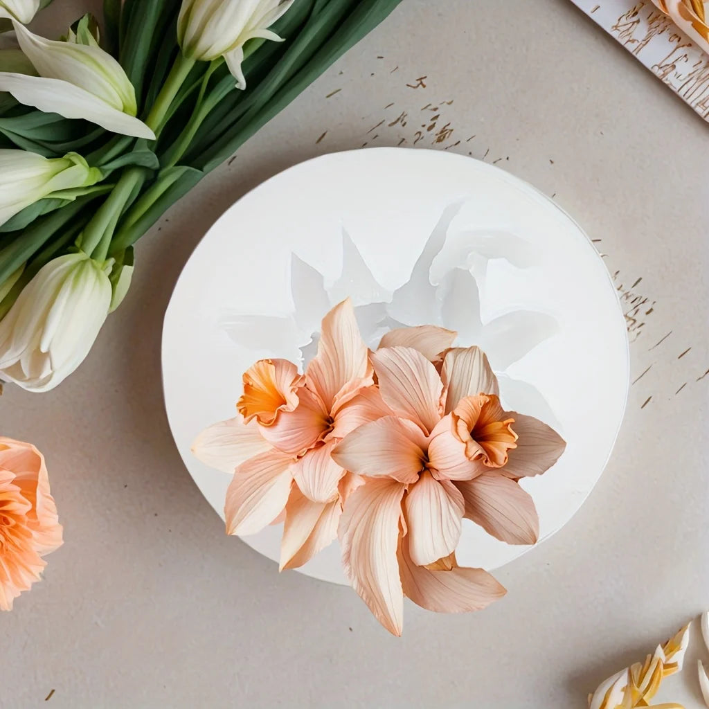Royal Bloom Rose 3D Mold