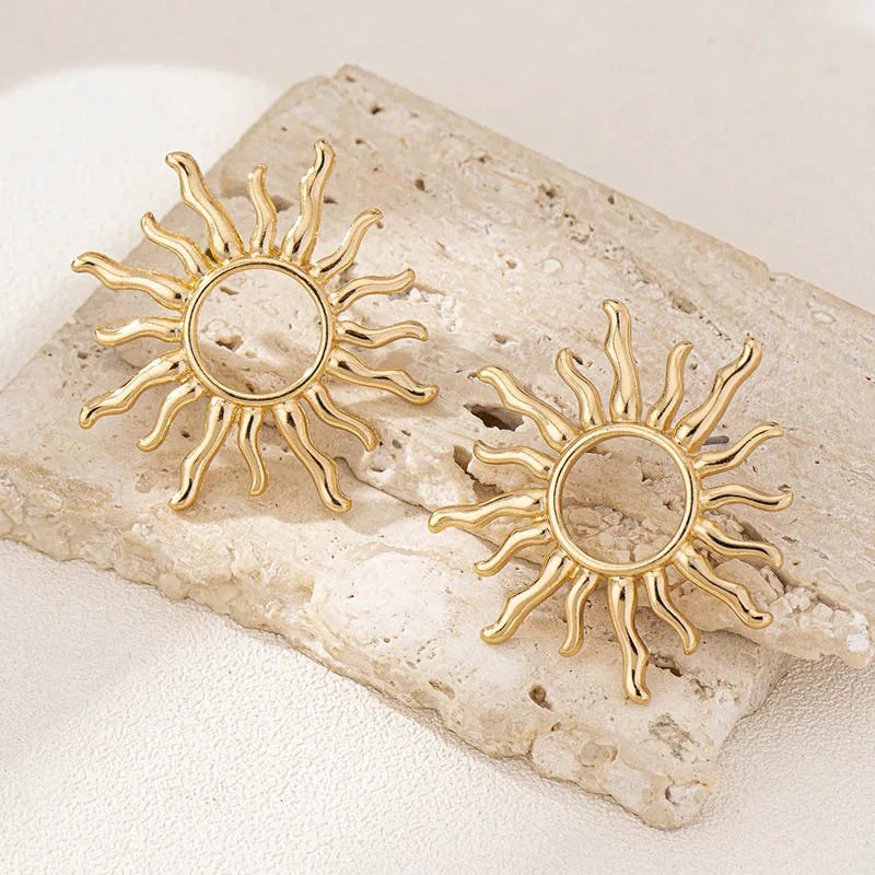 Goddess Sun Boho Earring