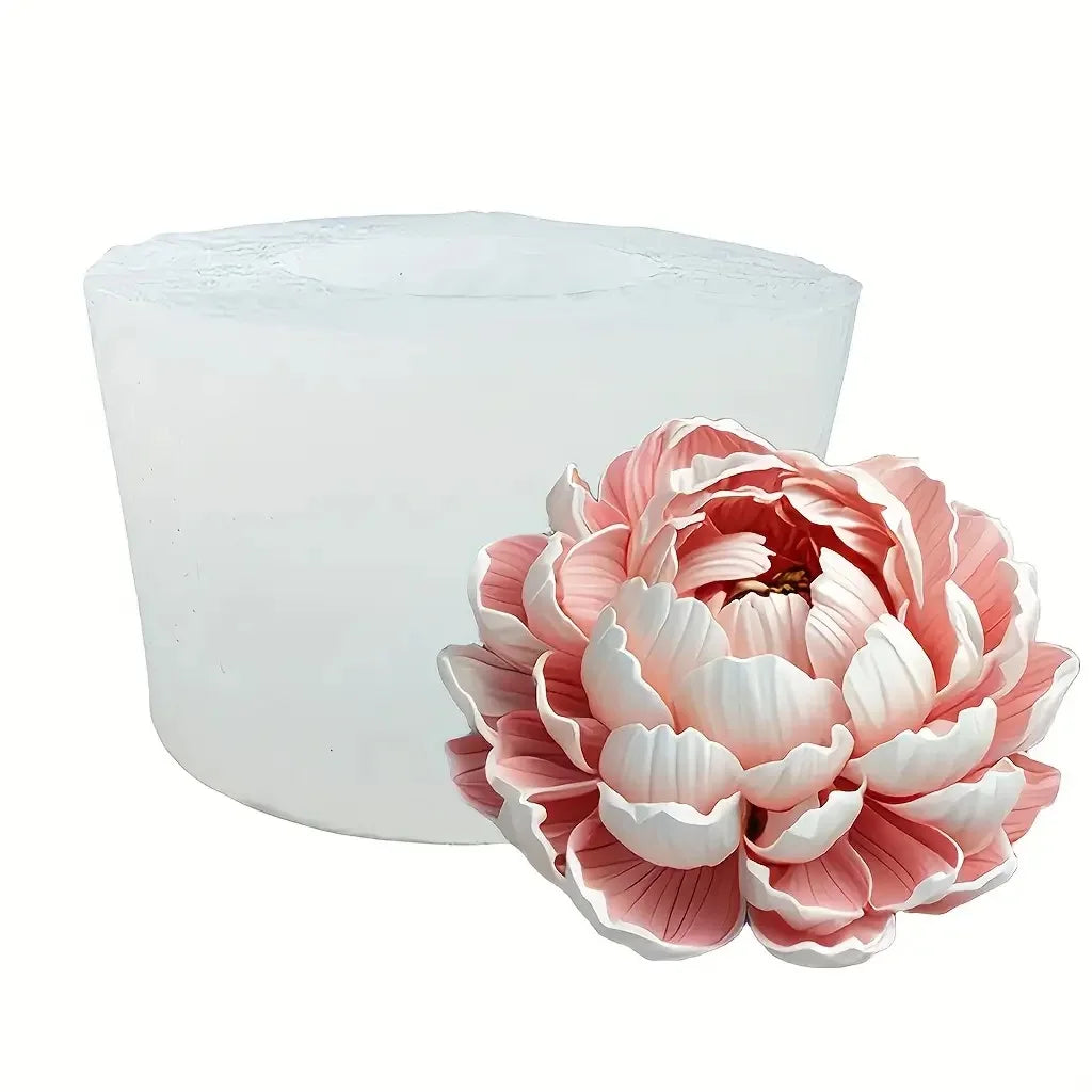 Royal Bloom Rose 3D Mold