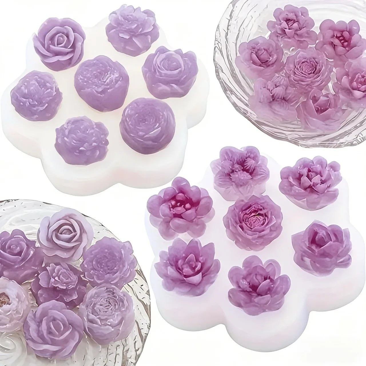 Royal Bloom Rose 3D Mold