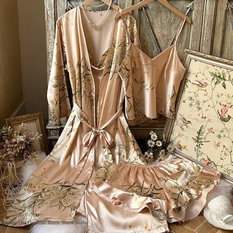 Oriental Bloom Camisole Set