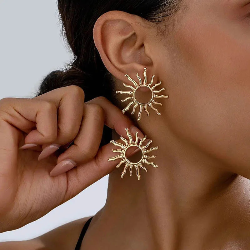 Goddess Sun Boho Earring