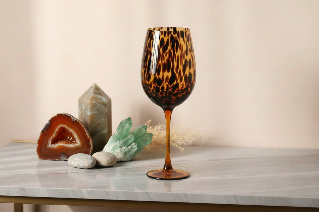 Imperial Wild Leopard Glass