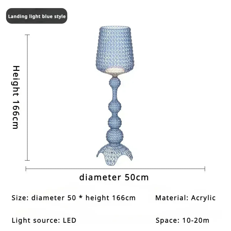 Italian Muse Artistic Standing Lamp