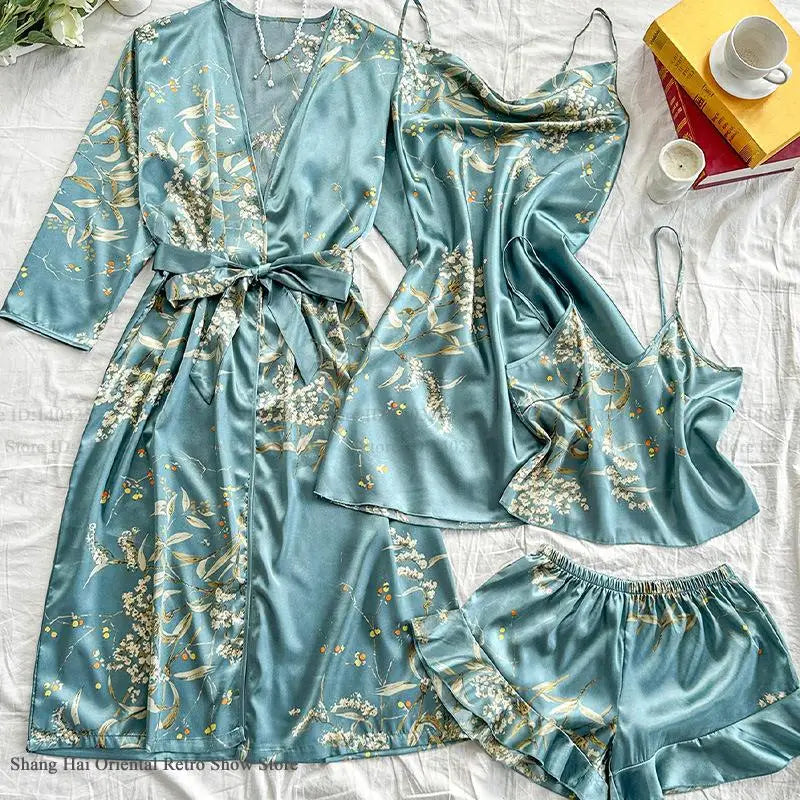 Oriental Bloom Camisole Set