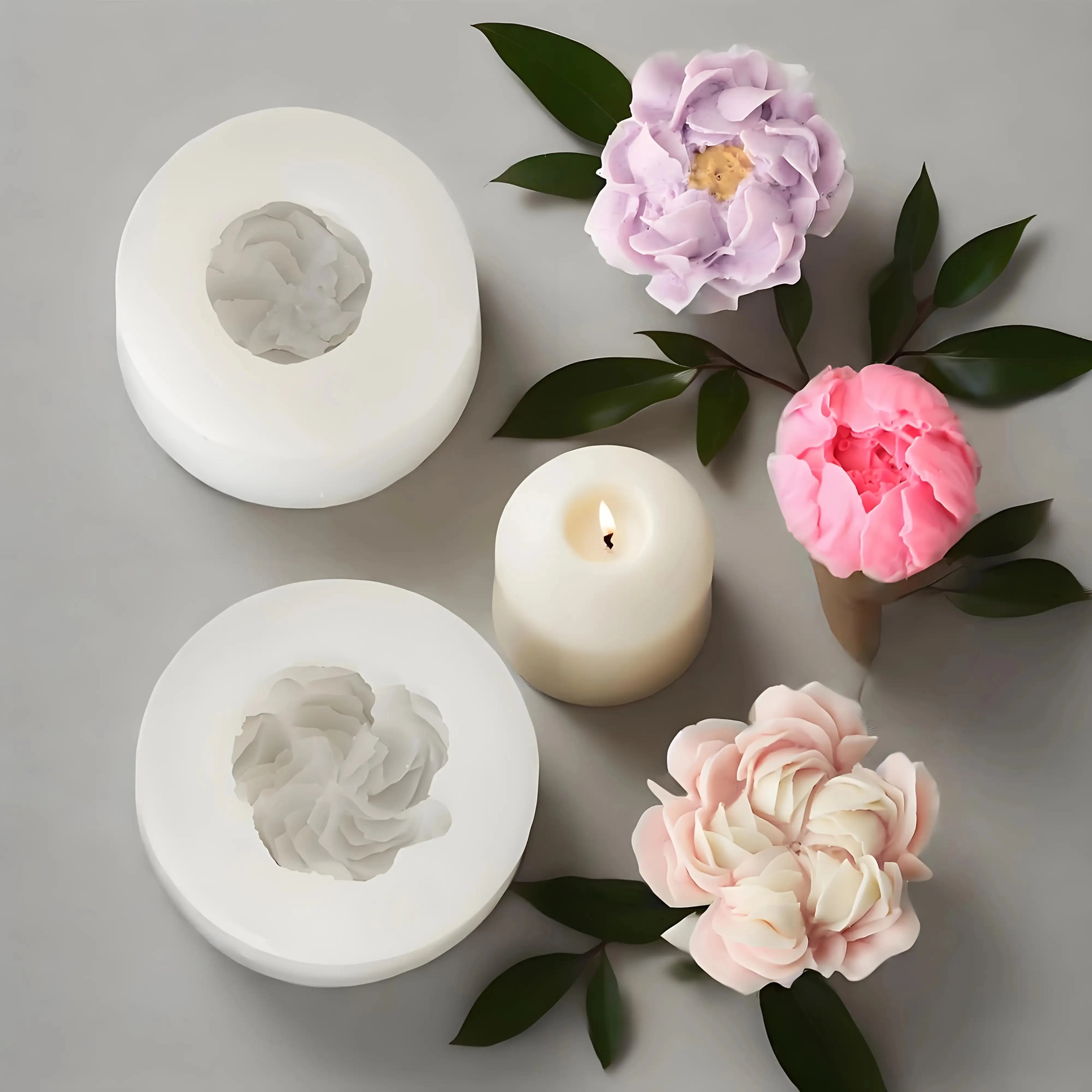 Royal Bloom Rose 3D Mold