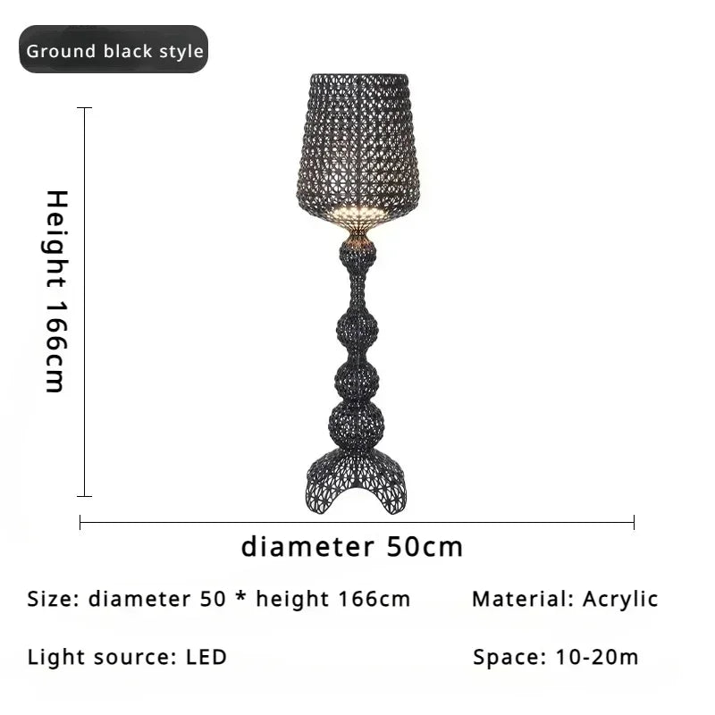 Italian Muse Artistic Standing Lamp