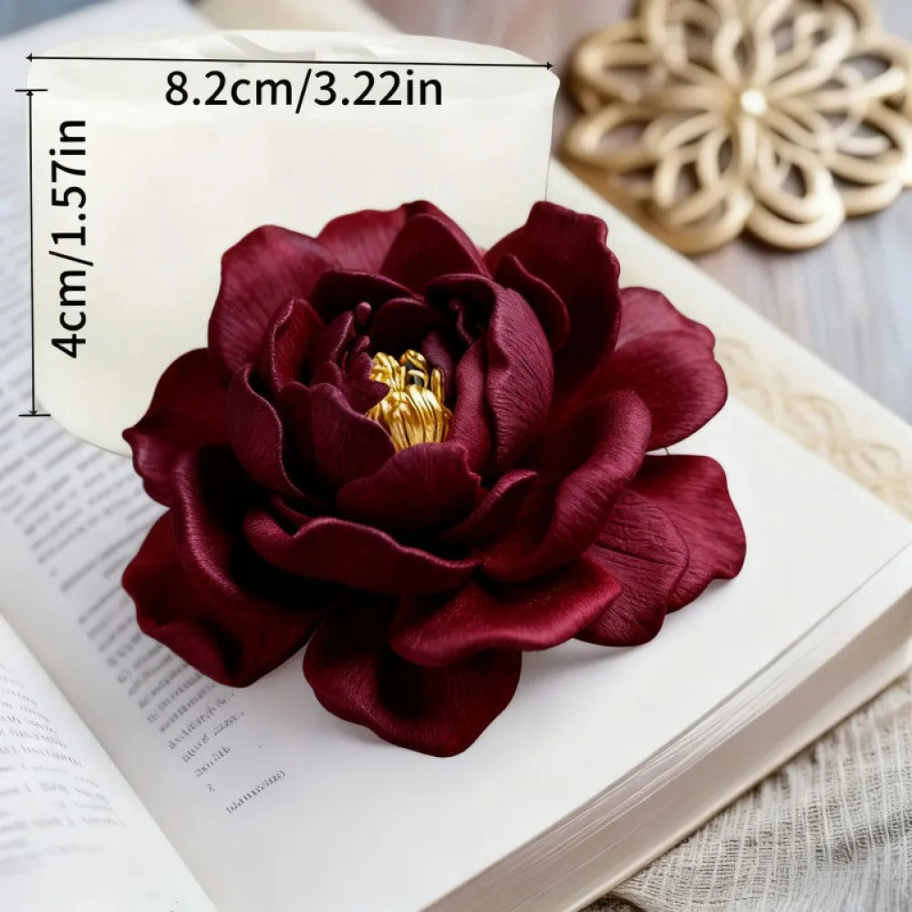 Royal Bloom Rose 3D Mold