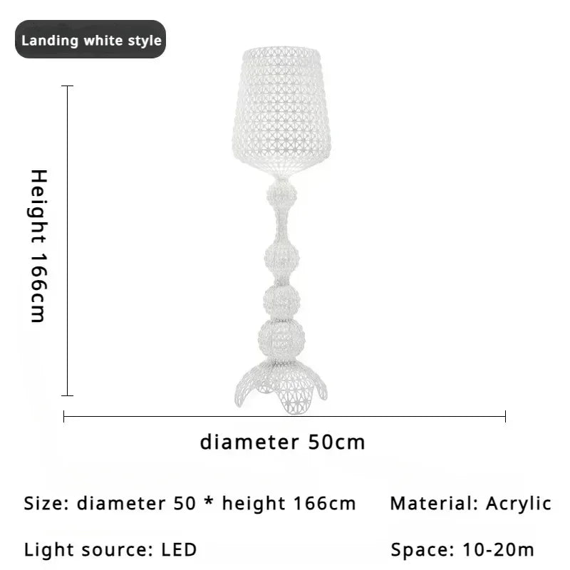 Italian Muse Artistic Standing Lamp