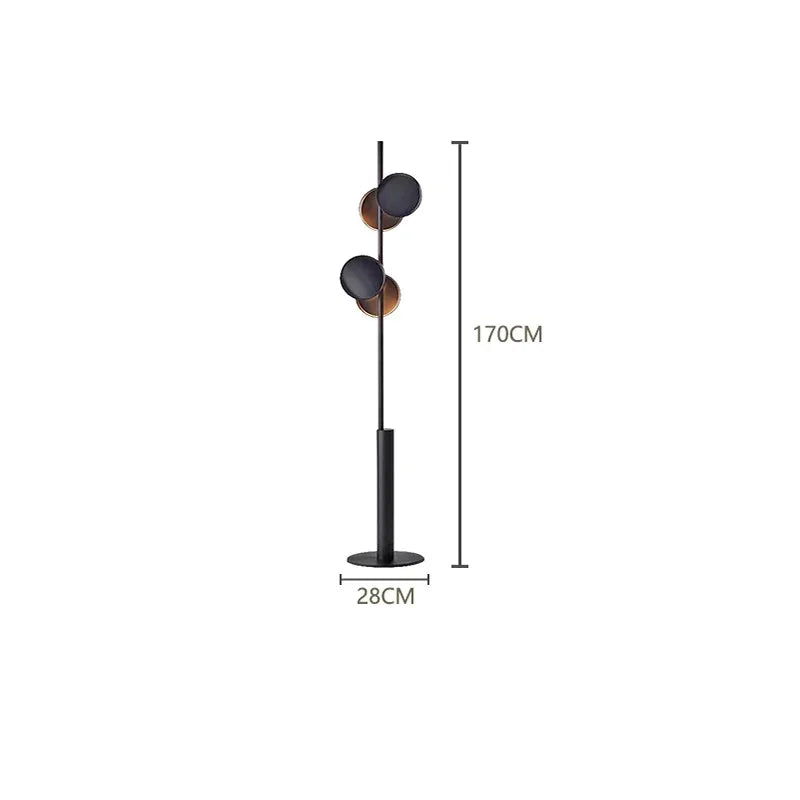Midnight Eclipse Floor Lamp