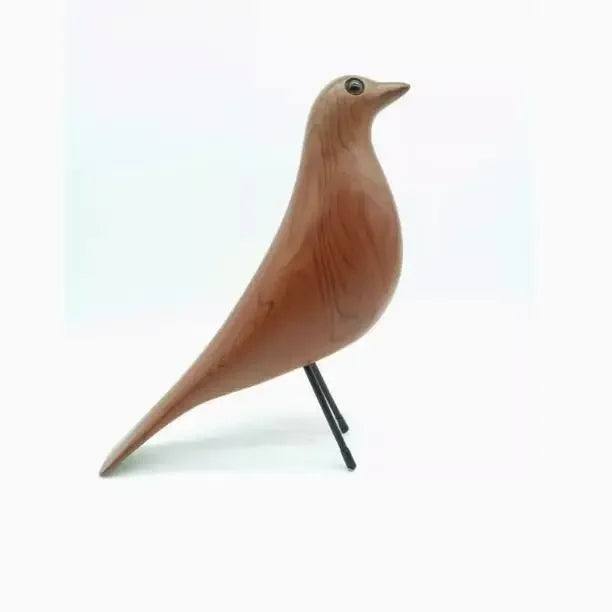 Nordic Artistic Bird Sculpture - Mid-Century Modern Decorative Figurine