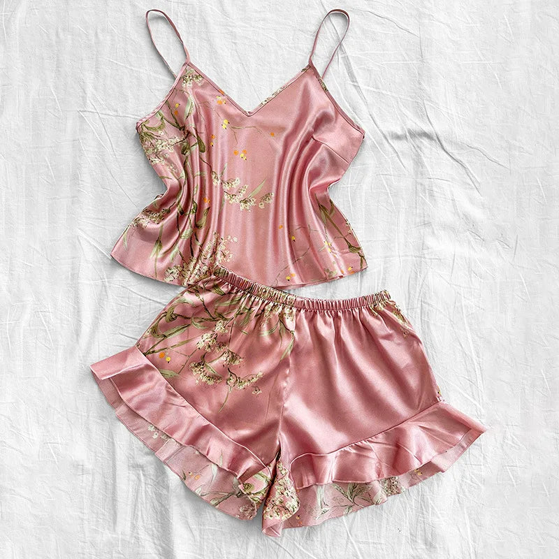 Oriental Bloom Camisole Set