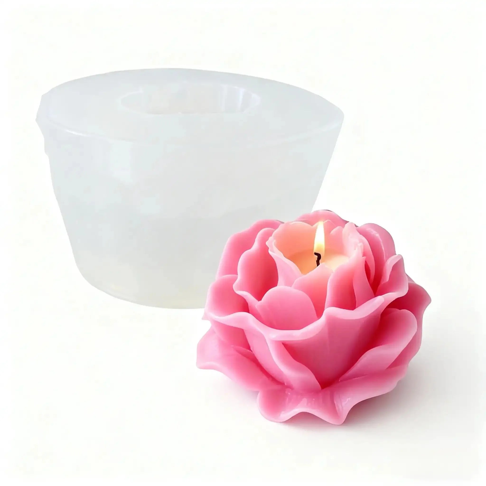 Royal Bloom Rose 3D Mold