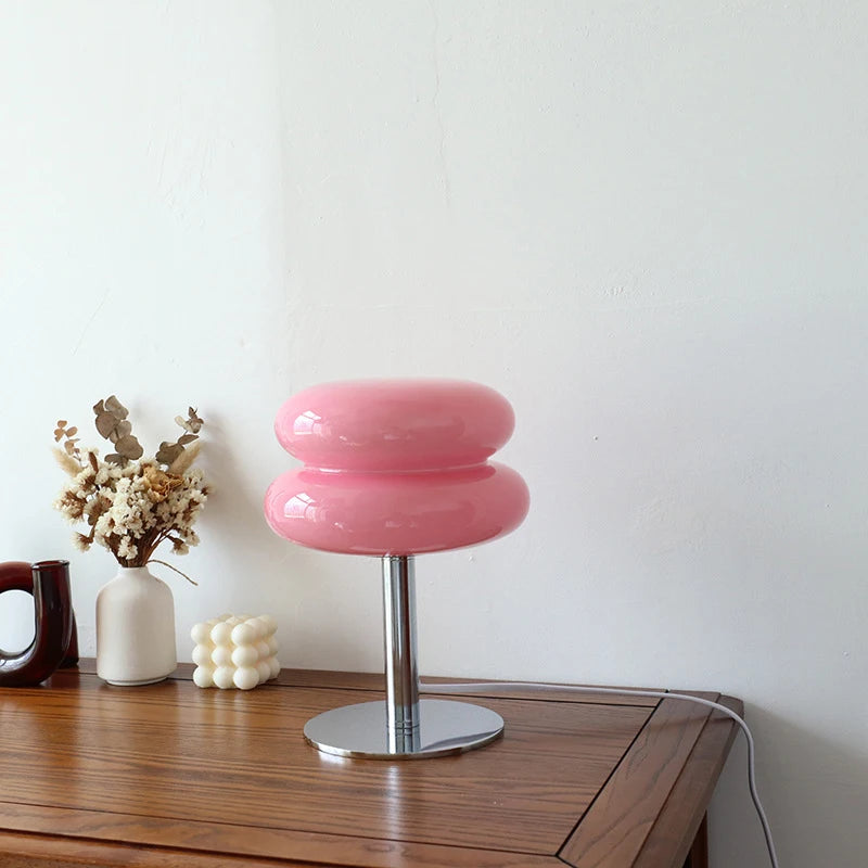 Macaron Glass Table Lamp Decor