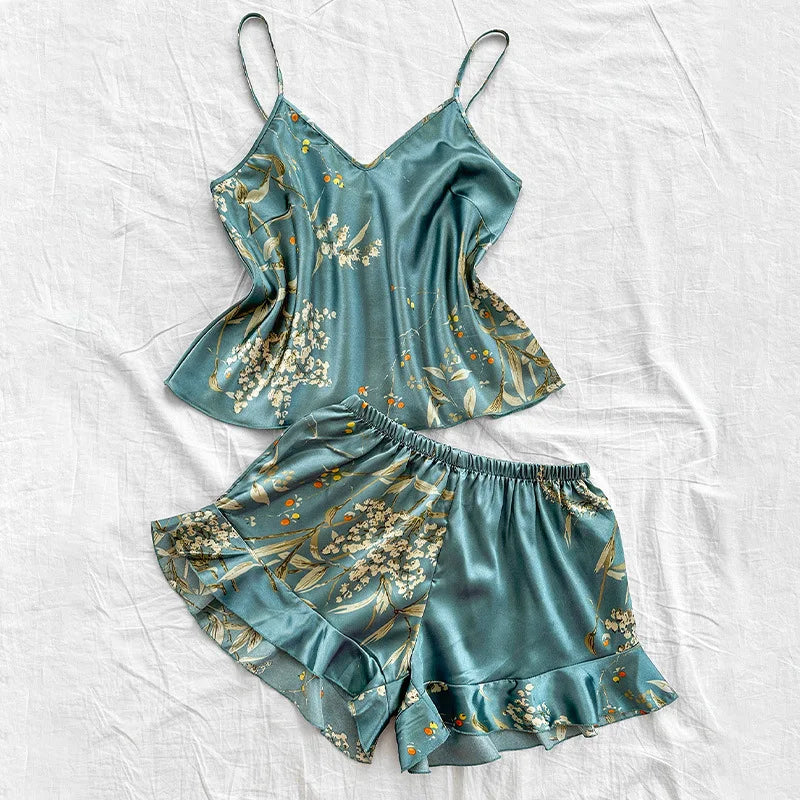 Oriental Bloom Camisole Set