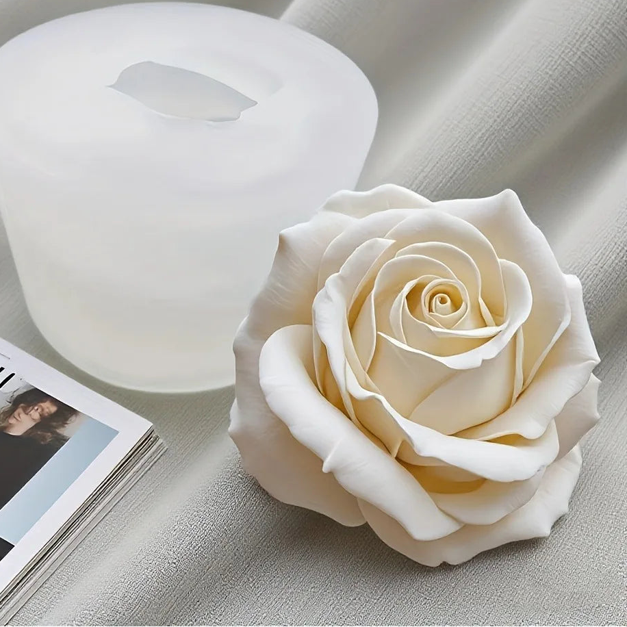 Royal Bloom Rose 3D Mold