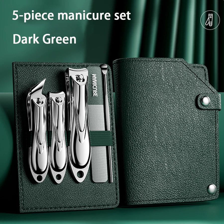 Manicure Set Personal Care Nail Clipper Kit 5 Pieces