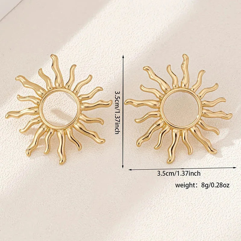 Goddess Sun Boho Earring