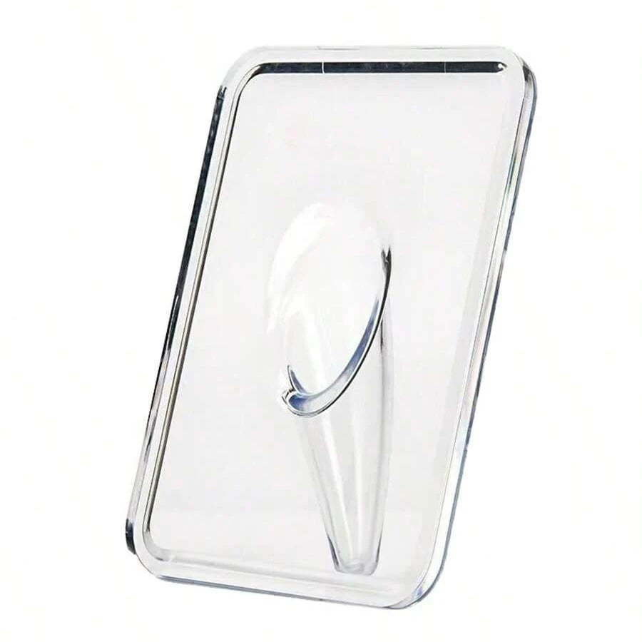 Modern Floating Acrylic Flower Frame - Minimalist Clear Vase for Home Decor