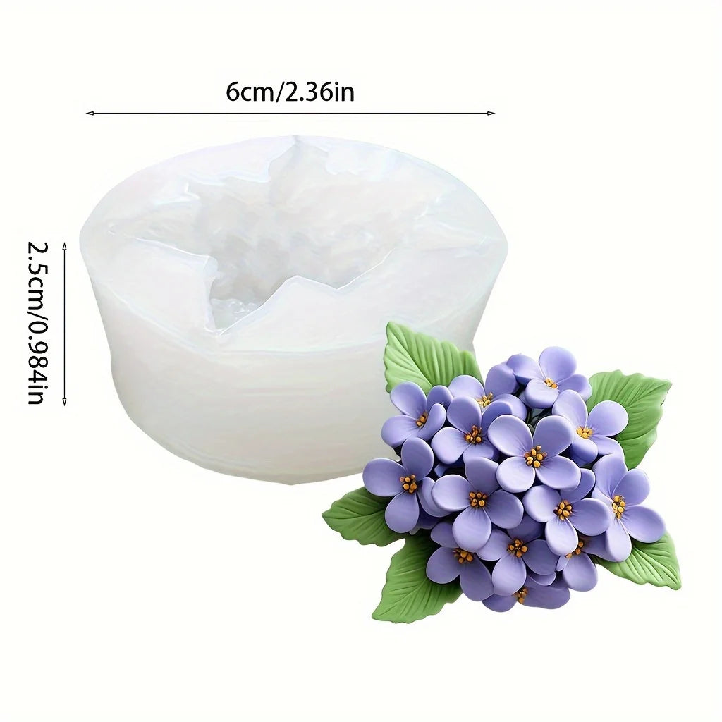 Royal Bloom Rose 3D Mold