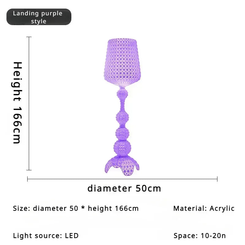 Italian Muse Artistic Standing Lamp